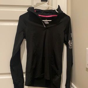 Black sleek running jacket (XS)